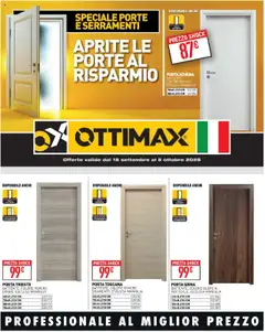 Anteprima del volantino Volantino Ottimax	 valido a partire dal 15.09.2025