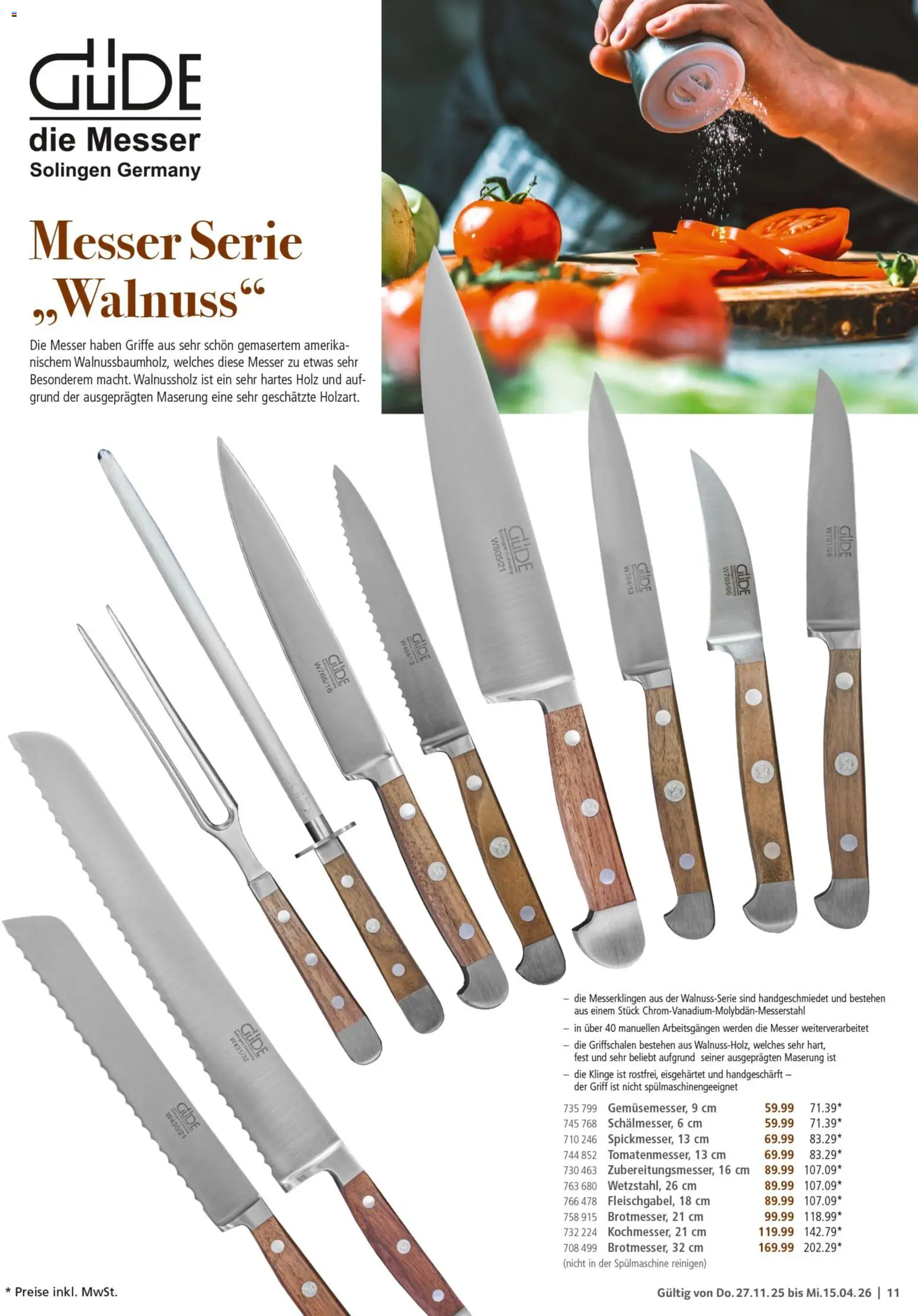 Selgros Kochen & Servieren – gültig ab 27.11.2025 | Seite: 11