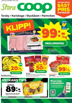Stora Coop - erbjudanden - Förhandsvisning av reklamblad från butik Stora Coop aktuell från 18.08.2025