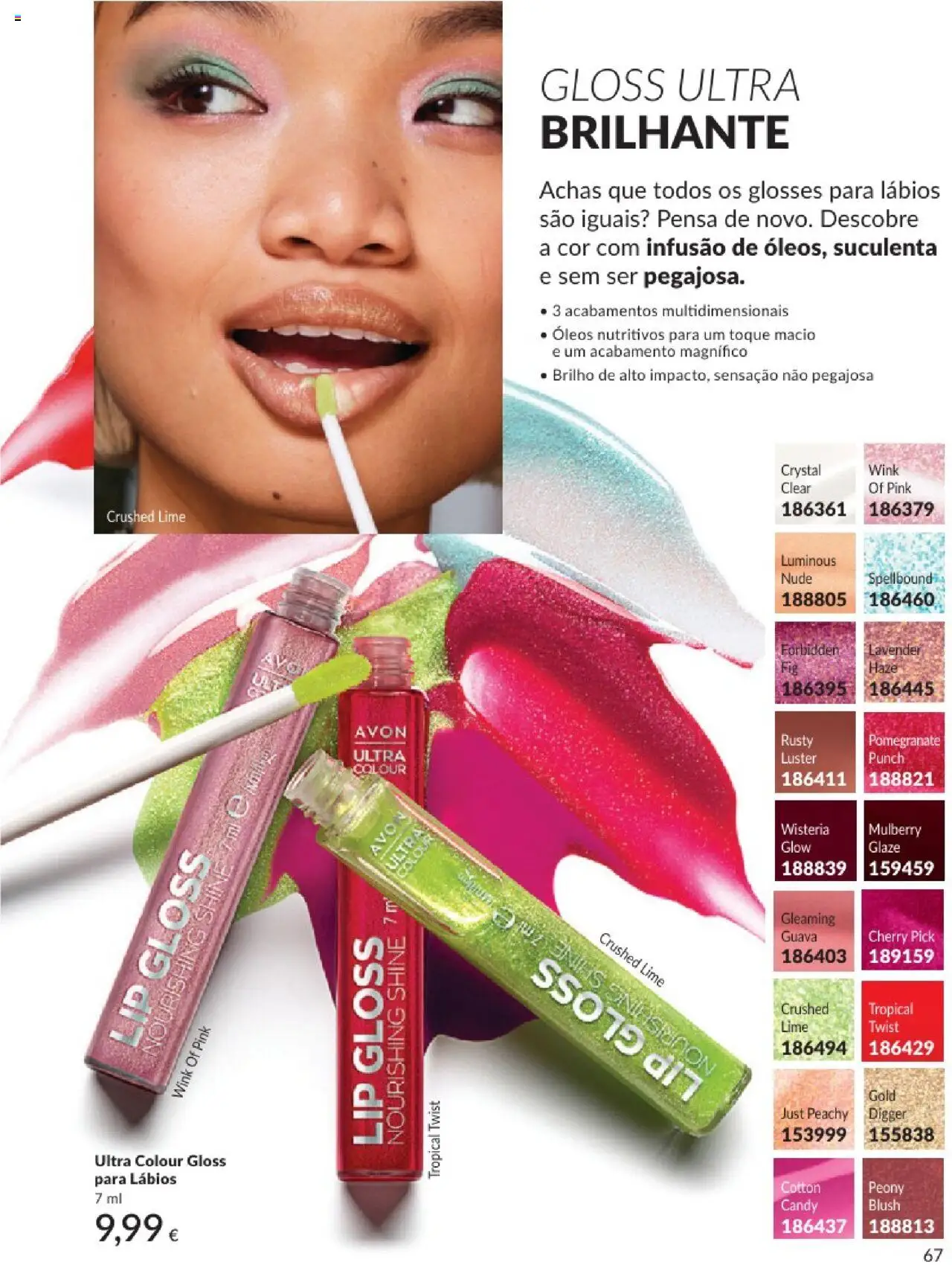 Catálogo Avon Campanha 8 │ válido de 01.08.2025 | Página: 67 | Produtos: Gloss, Blush