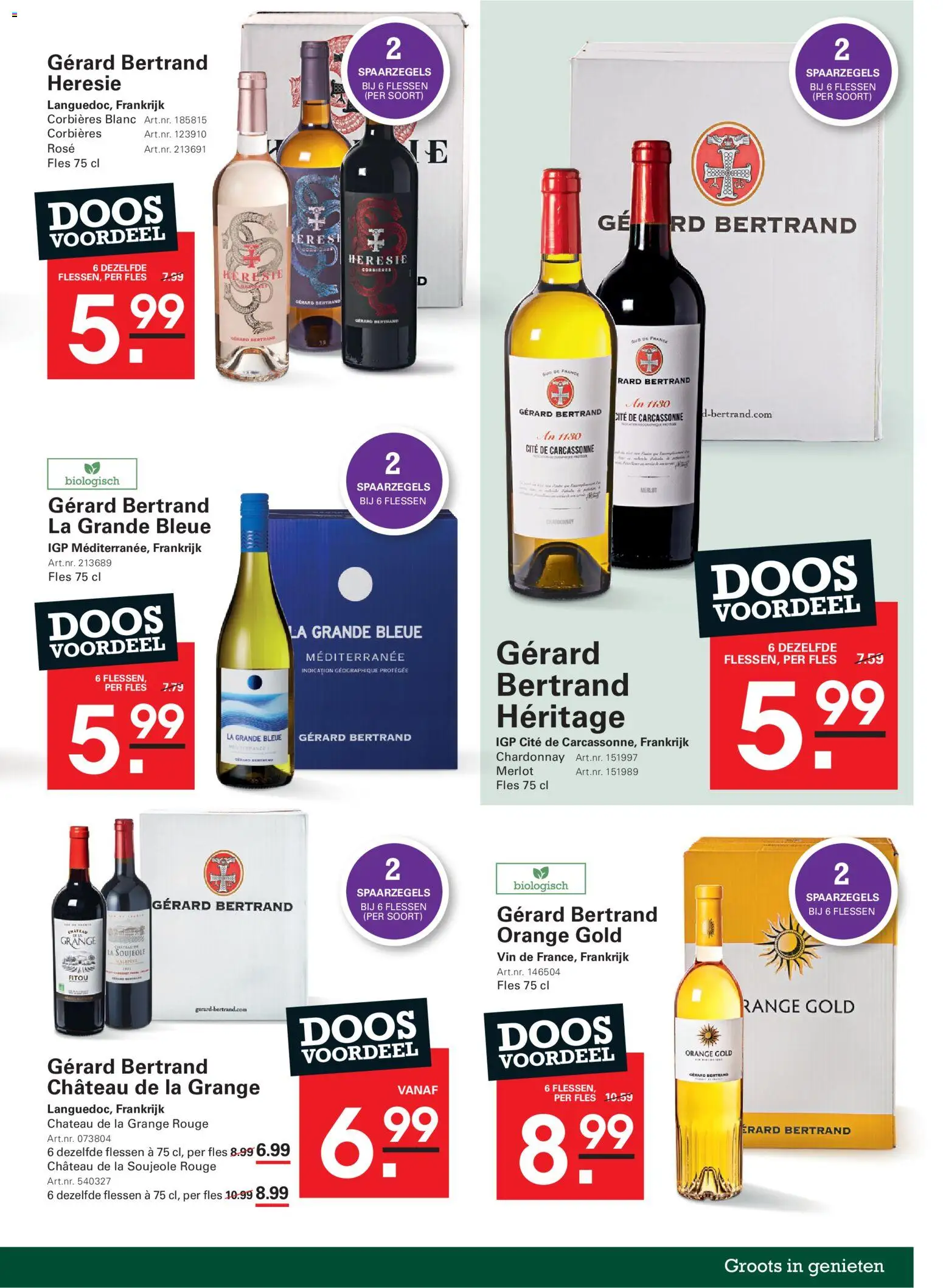 {H1} | Pagina: 39 | Producten: Fles, La