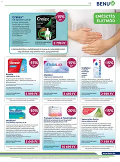 BENU Gyógyszertárak Akciós újság - amely érvényes a következő dátumtól: 01.02.2026 | Oldal: 19