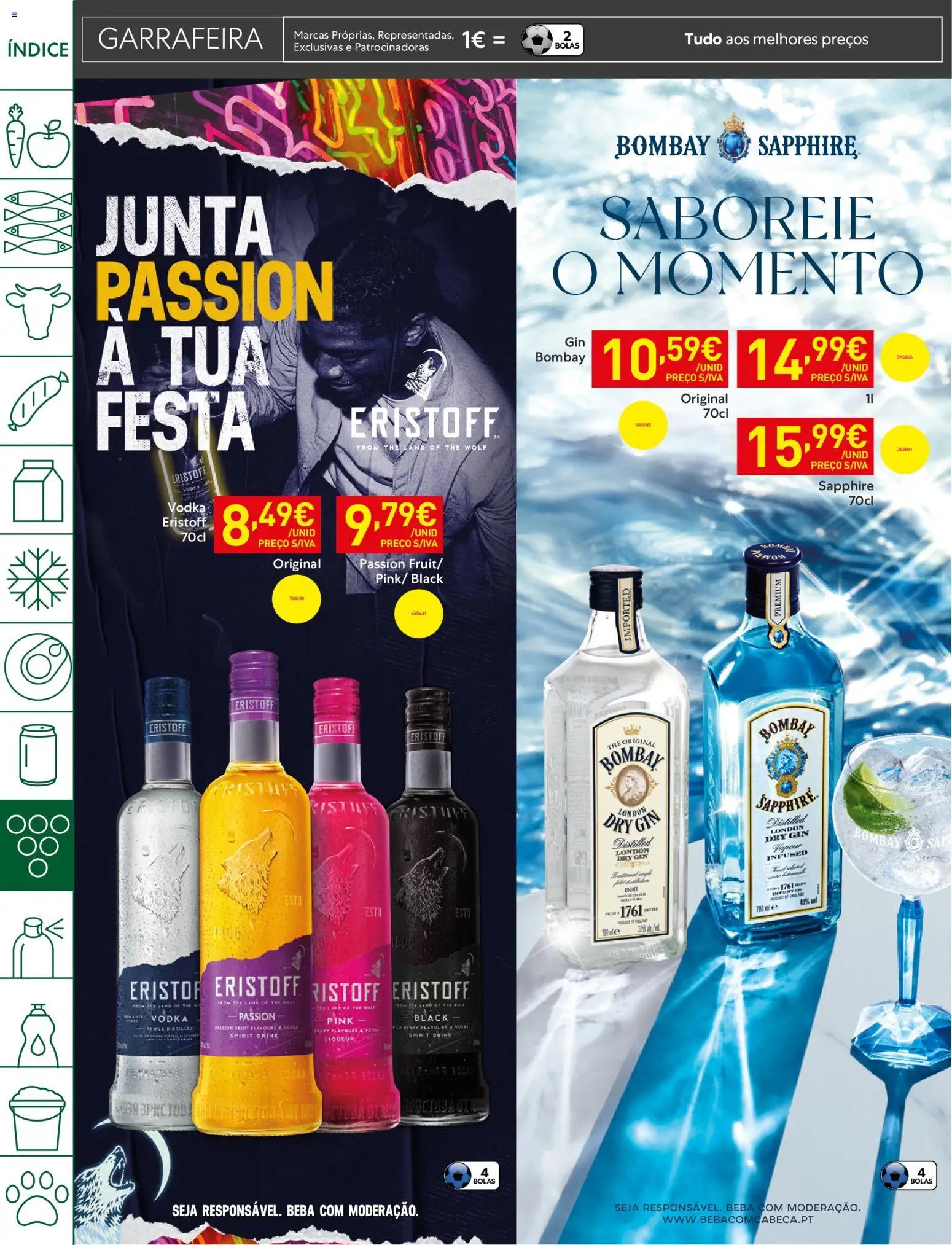 Recheio folheto │ válido de 21.04.2026 | Página: 42 | Produtos: Gin, Vodka