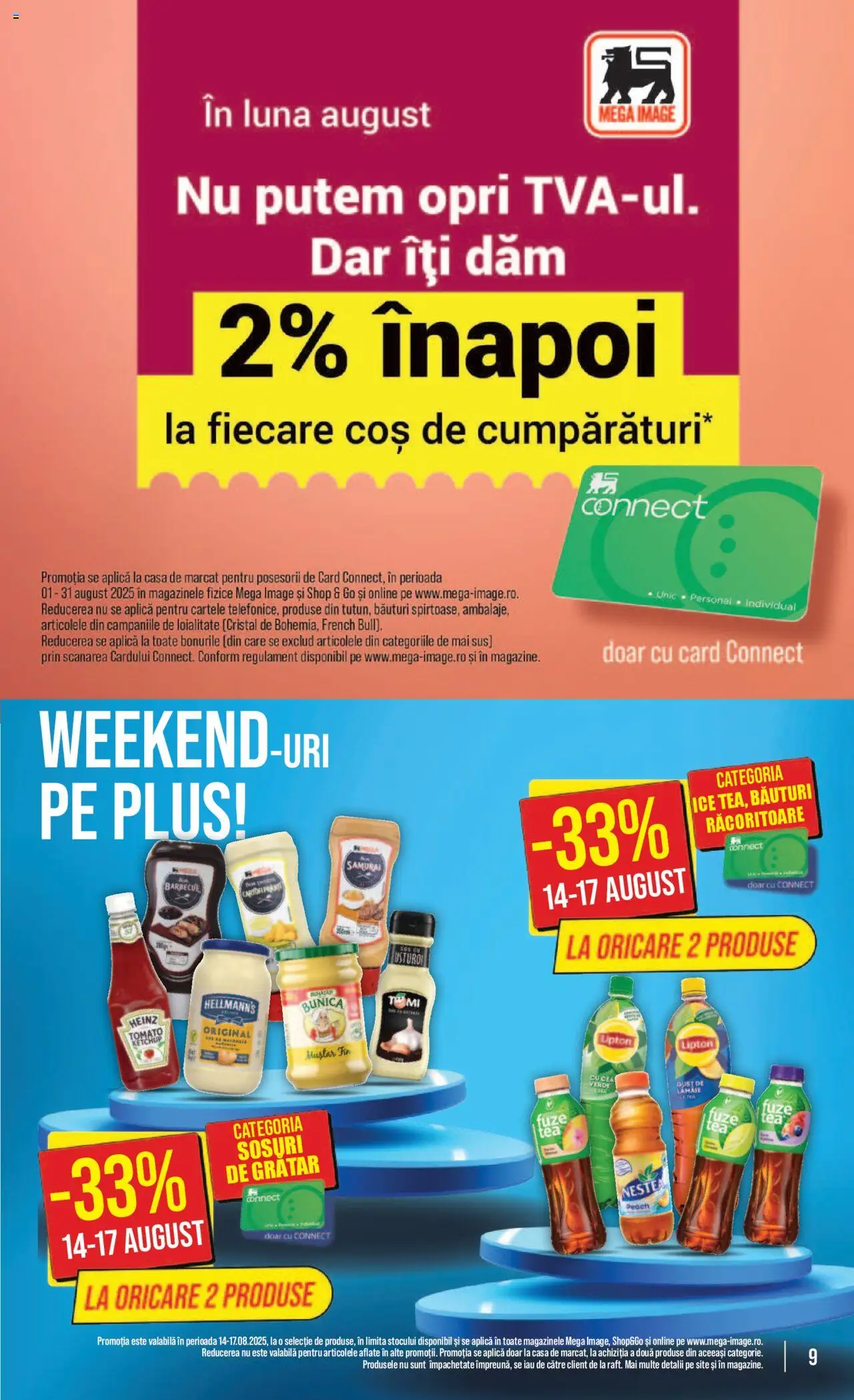 Catalog Mega Image – valabil de la 14.08.2025 | Pagină: 9 | Produse: Grătar, Coș, Muștar, Cartofi