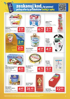 Makro Gazetka - Mega oferty dla Twojego Sklepu oferta z alkoholem od 05.08.2025 | Strona: 3 | Produkty: Serek, Camembert, Serek wiejski, Cheddar