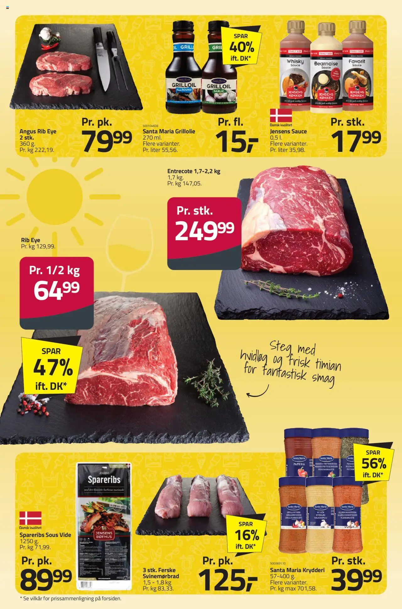 Fleggaard Tilbudsavis gyldig fra 18.06.2025 | Side: 6 | Produkter: Entrecote, Paprika, Timian, Grill