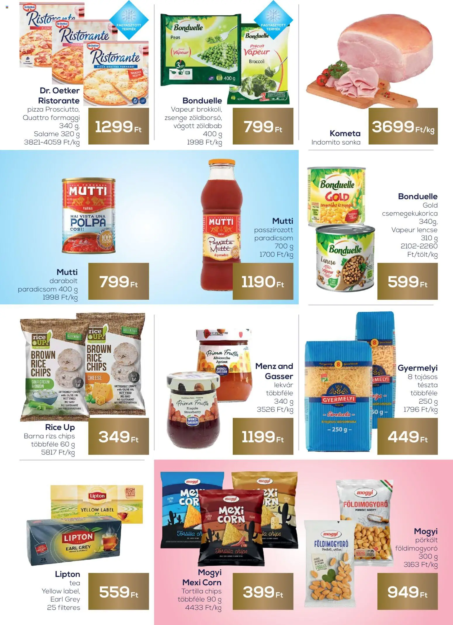G'Roby akciós ujság - amely érvényes a következő dátumtól: 18.12.2025 | Oldal: 2 | Termékek: Csemegekukorica, Sonka, Lencse, Zöldbab