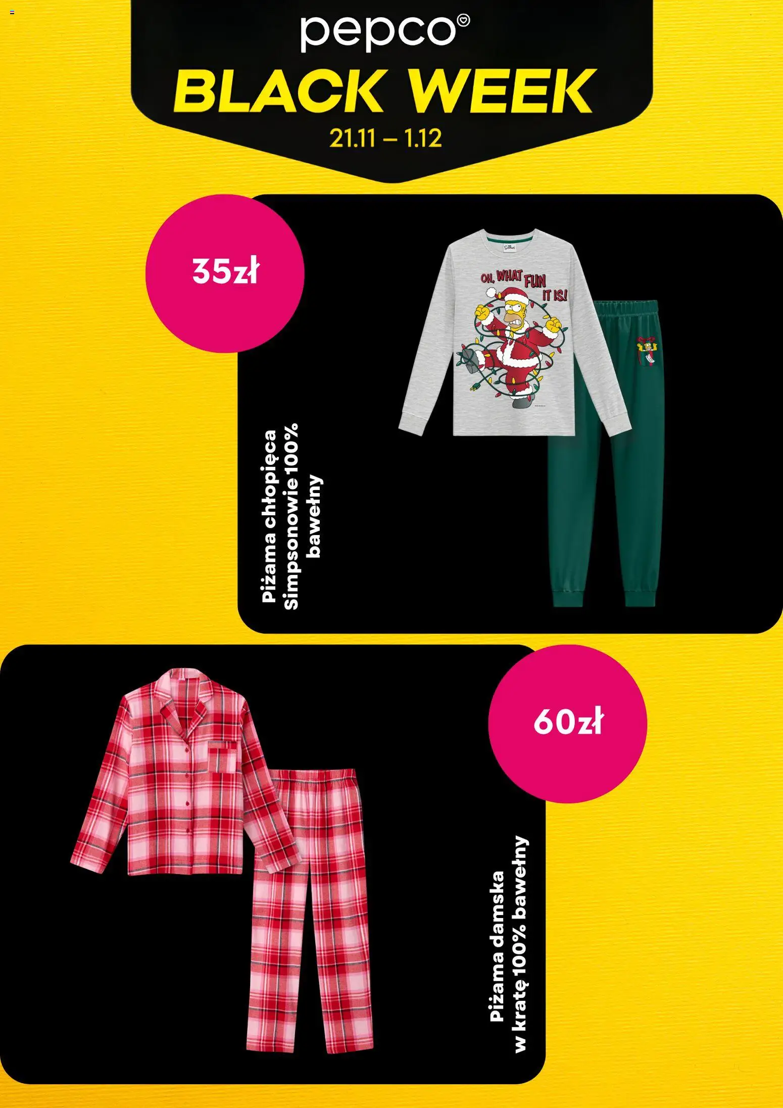 Pepco Black Friday od 21.11.2025 | Strona: 3 | Produkty: Piżama