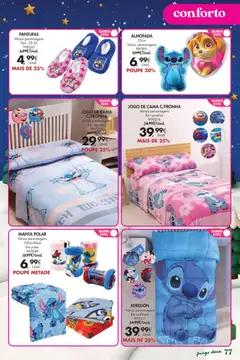 Pré-visualização JOGO DE CAMA C/FRONHA, Várias personagens Em algodão válido de 18.11.2025 | Página: 77 | Produtos: Algodão, Jogo de cama, Cama, Almofada