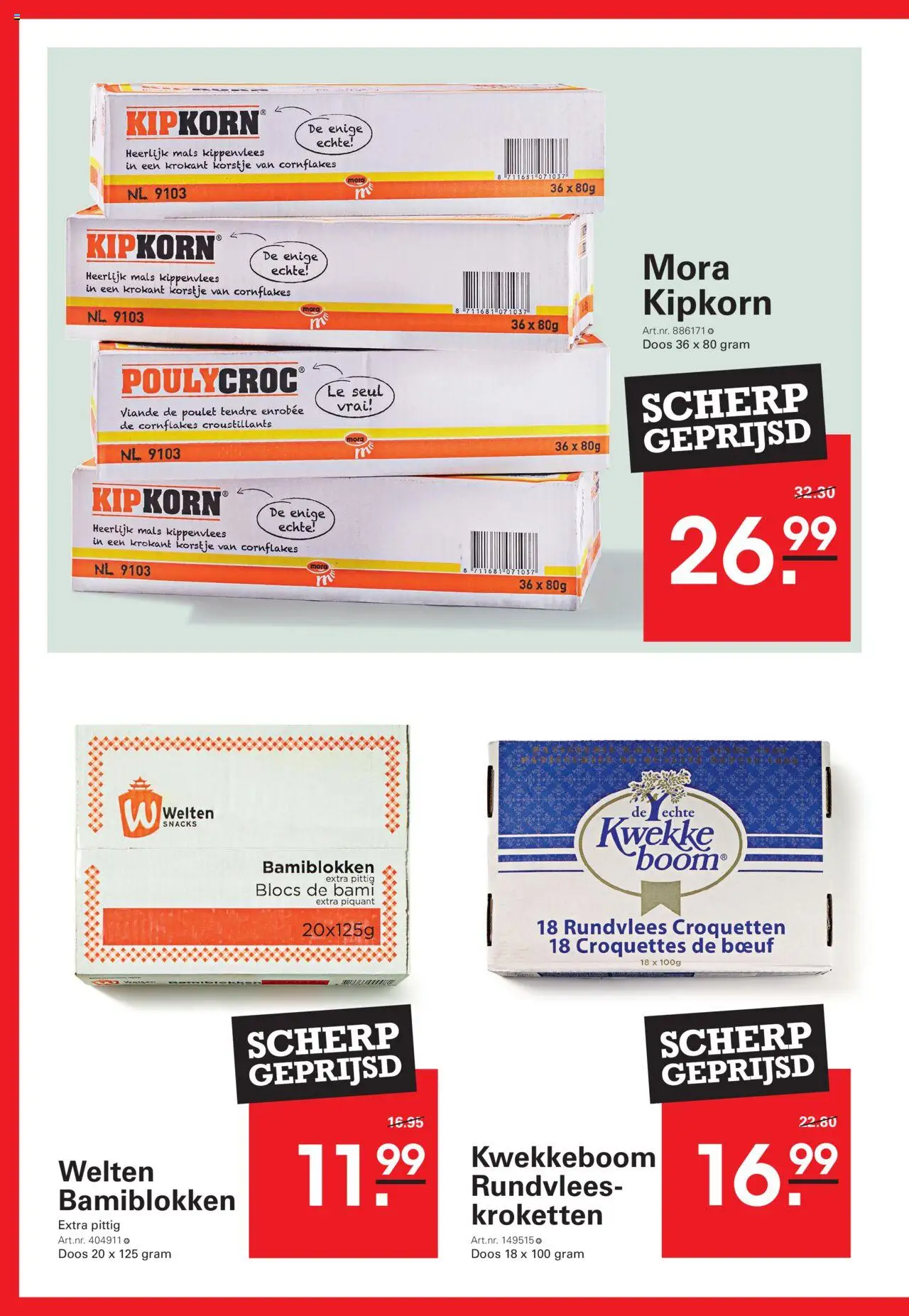 {H1} | Pagina: 4 | Producten: Snacks, Szezámolaj, Kippenvlees, Rundvlees