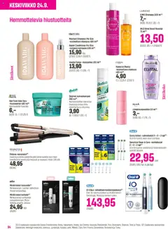 VALO Glow Boost Hiusöljy 75 ml18), VALO Glow Boost Hiusöljy 75 ml – voimassa 24.09.2025 alkaen | Sivu: 34 | Tuotteet: Shampoo, Hoitoaine, Hiusnaamio, Hiusöljy