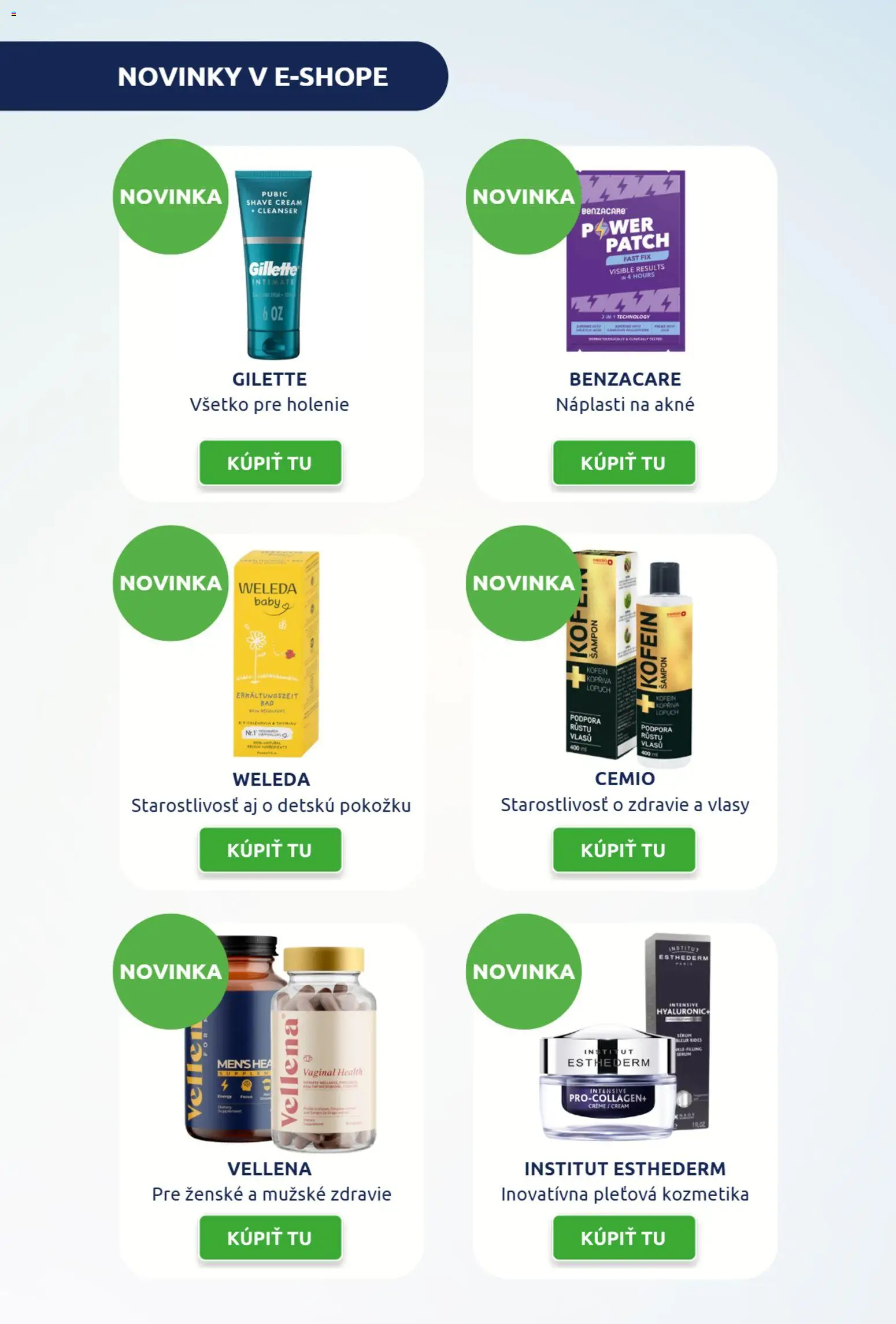 Nové BENU Lekáreň akcie – leták je platný od 01.01.2026 | Strana: 4 | Produkty: Weleda, Šampón