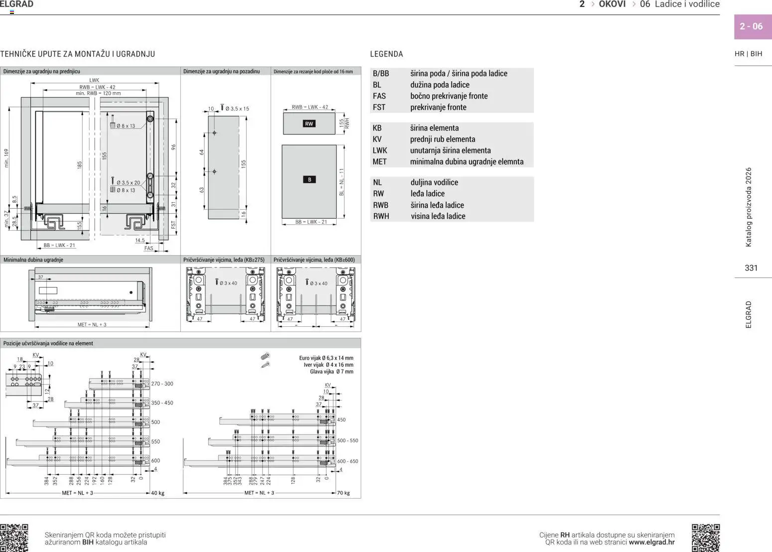 Elgrad katalog | vrijedi od 14.04.2026 | Stranica: 44 | Proizvodi: Ladice