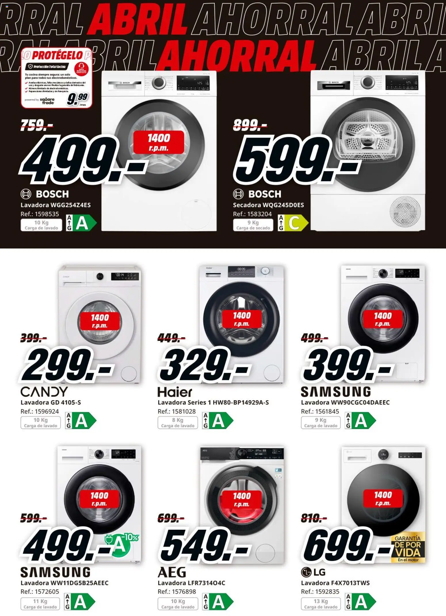 Media Markt folleto │ válido desde el 06.04.2026 | Página: 24 | Productos: Lavadora, Secadora, Cocina