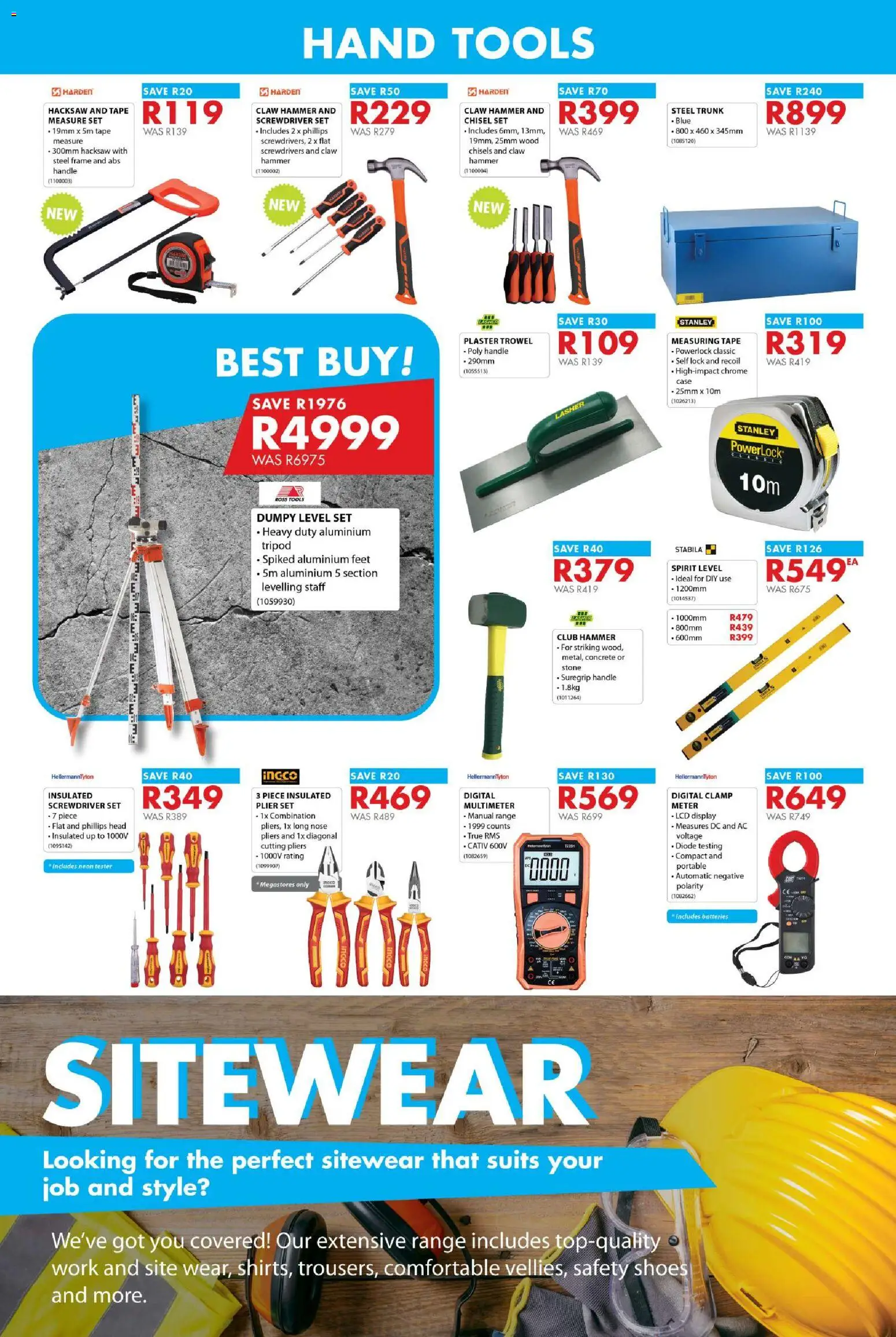 New Chamberlain catalogue – valid from 22.01.2026 | Page: 14 | Products: Case, Frame, Lock, Hammer