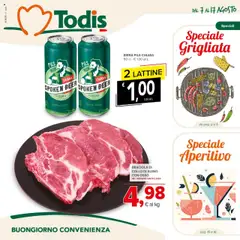 Anteprima del volantino Todis Abruzzo - Marche - Molise catalogo valido a partire dal 07.08.2025