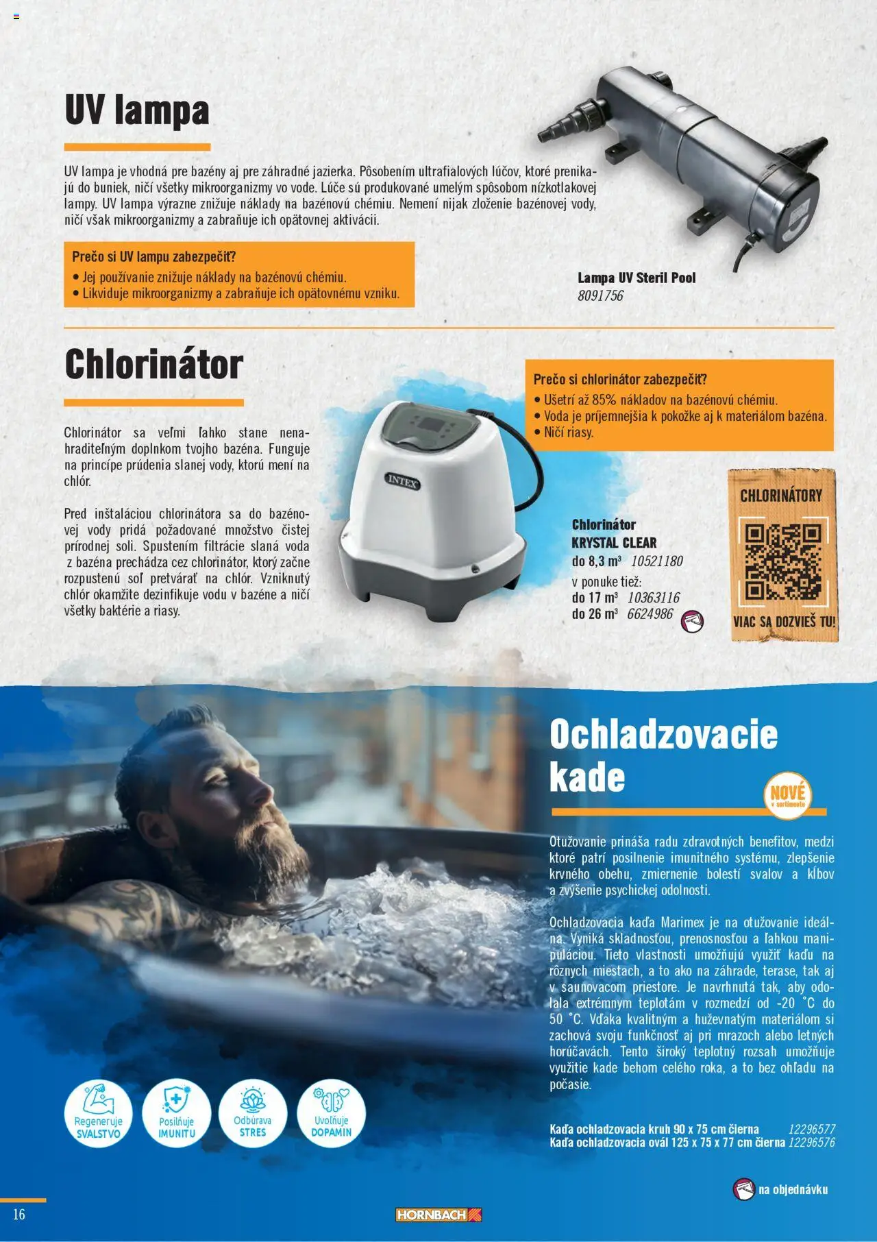 Hornbach bazény │ platný od 22.07.2025 | Strana: 16 | Produkty: Lampa, Bazény, Voda