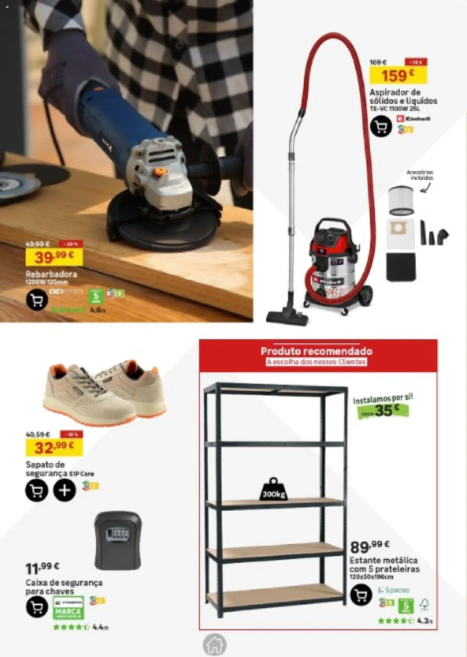 Leroy Merlin Catálogo │ válido de 19.02.2026 | Página: 8 | Produtos: Aspirador, Caixa