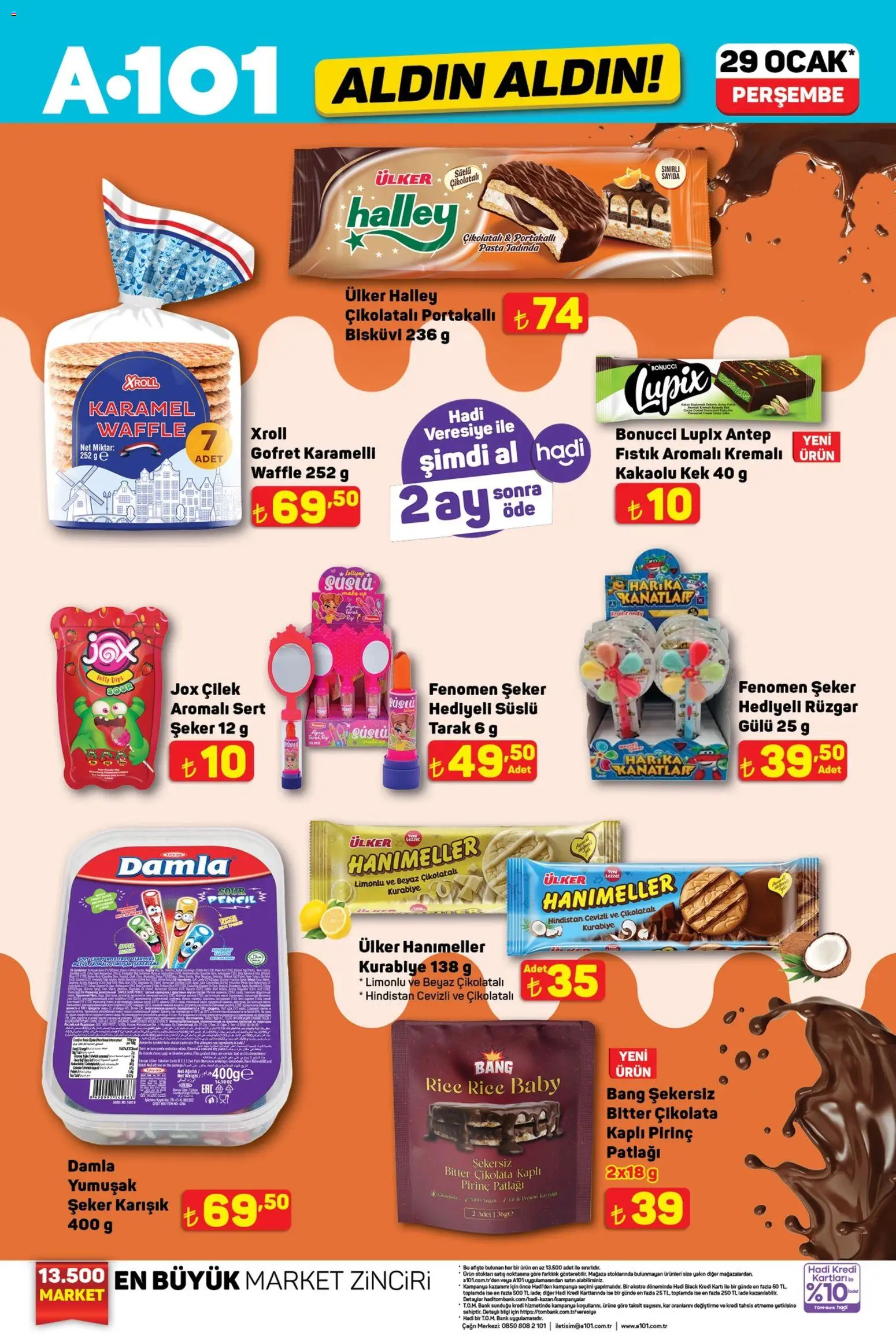 A101 Katalog Aldın Aldın - 29.01.2026 tarihinden itibaren geçerlidir | Sayfa: 5 | Ürünler: Fıstık, Şeker, Çilek, Kurabiye