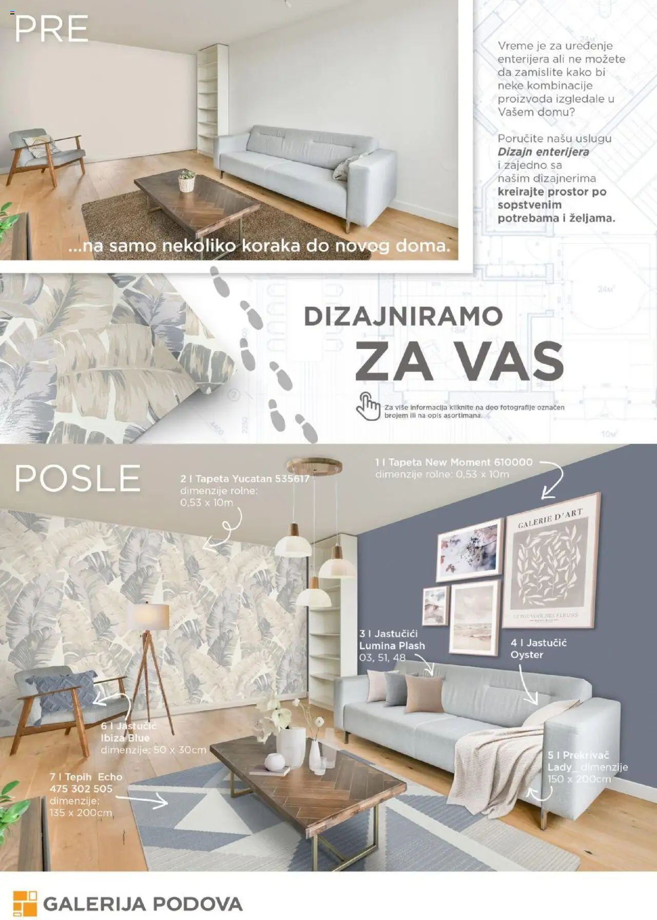 Galerija Podova katalog - važi od 31.01.2025 | Strana: 21 | Proizvode: Tepih