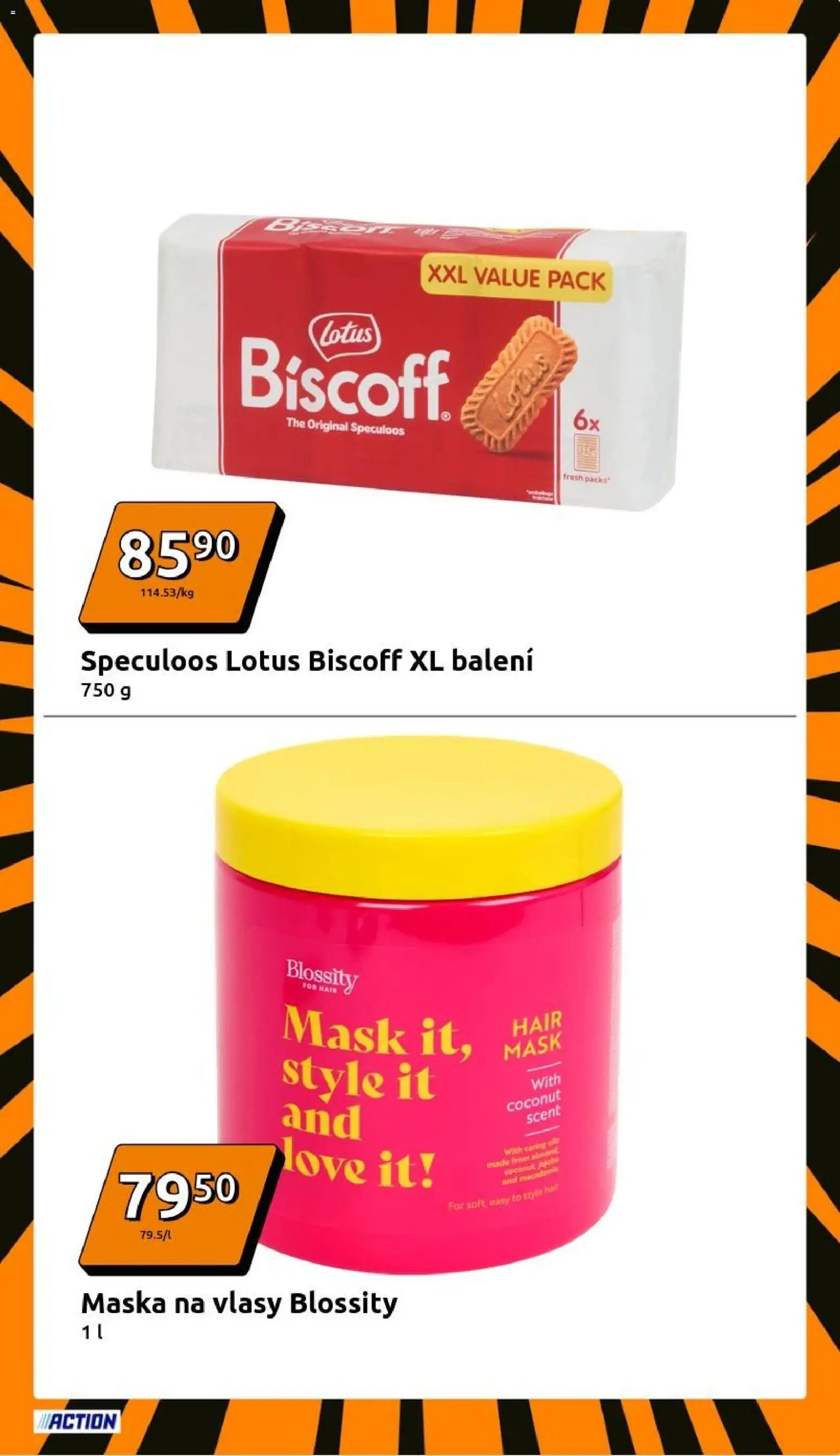 Action Black Friday od 26.11.2025 | Strana: 11 | Produkty: Lotus Biscoff, Lotus, Maska na vlasy, Maska