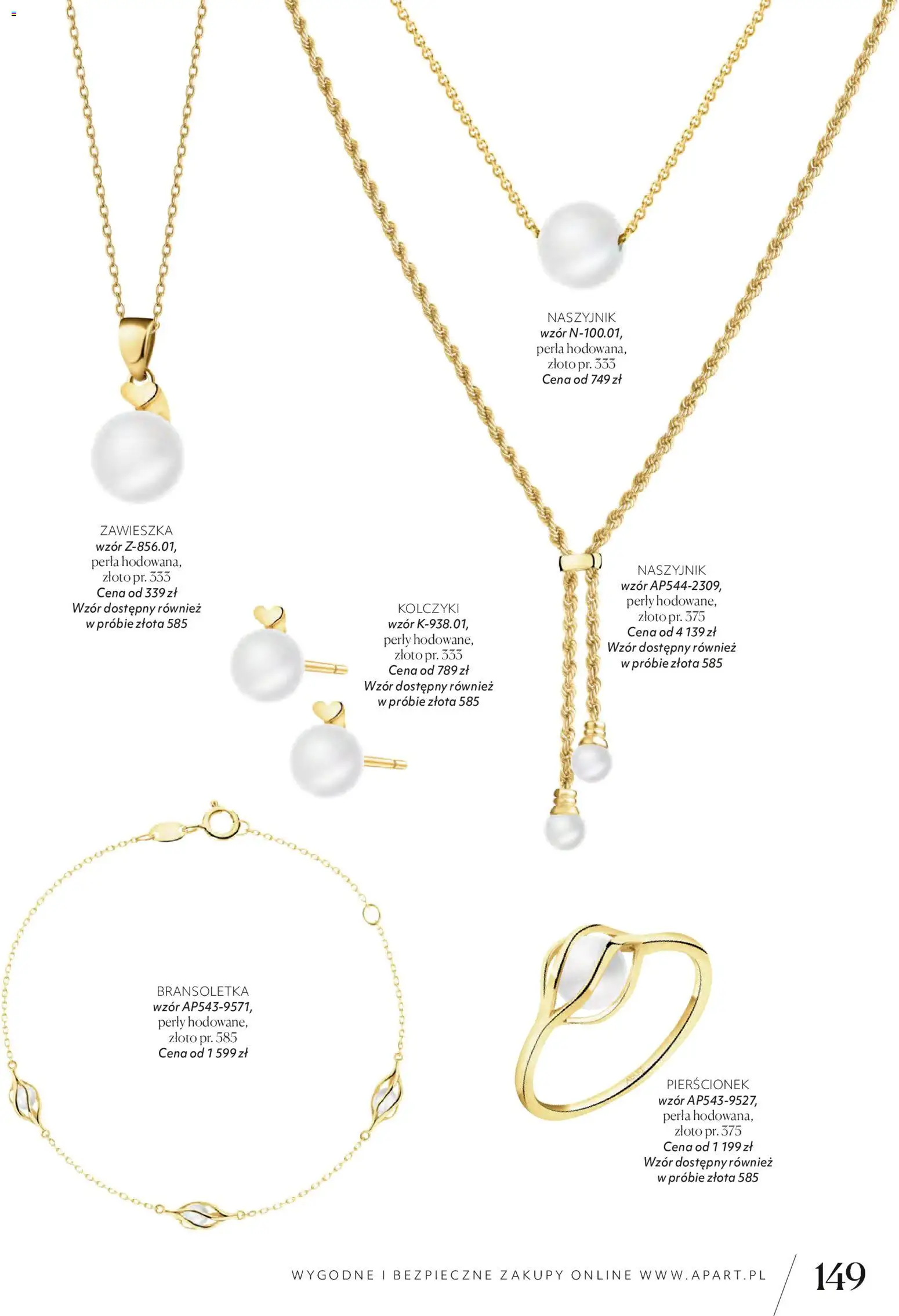 Apart promocje od 04.11.2025 | Strona: 151 | Produkty: Naszyjnik, Bransoletka, Pierścionek