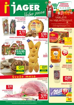 Jager katalog akcije – veljaven od 03.12.2025 | Stran: 1 | Izdelki: Suhe fige, Jogurt, Cokolada, Caj