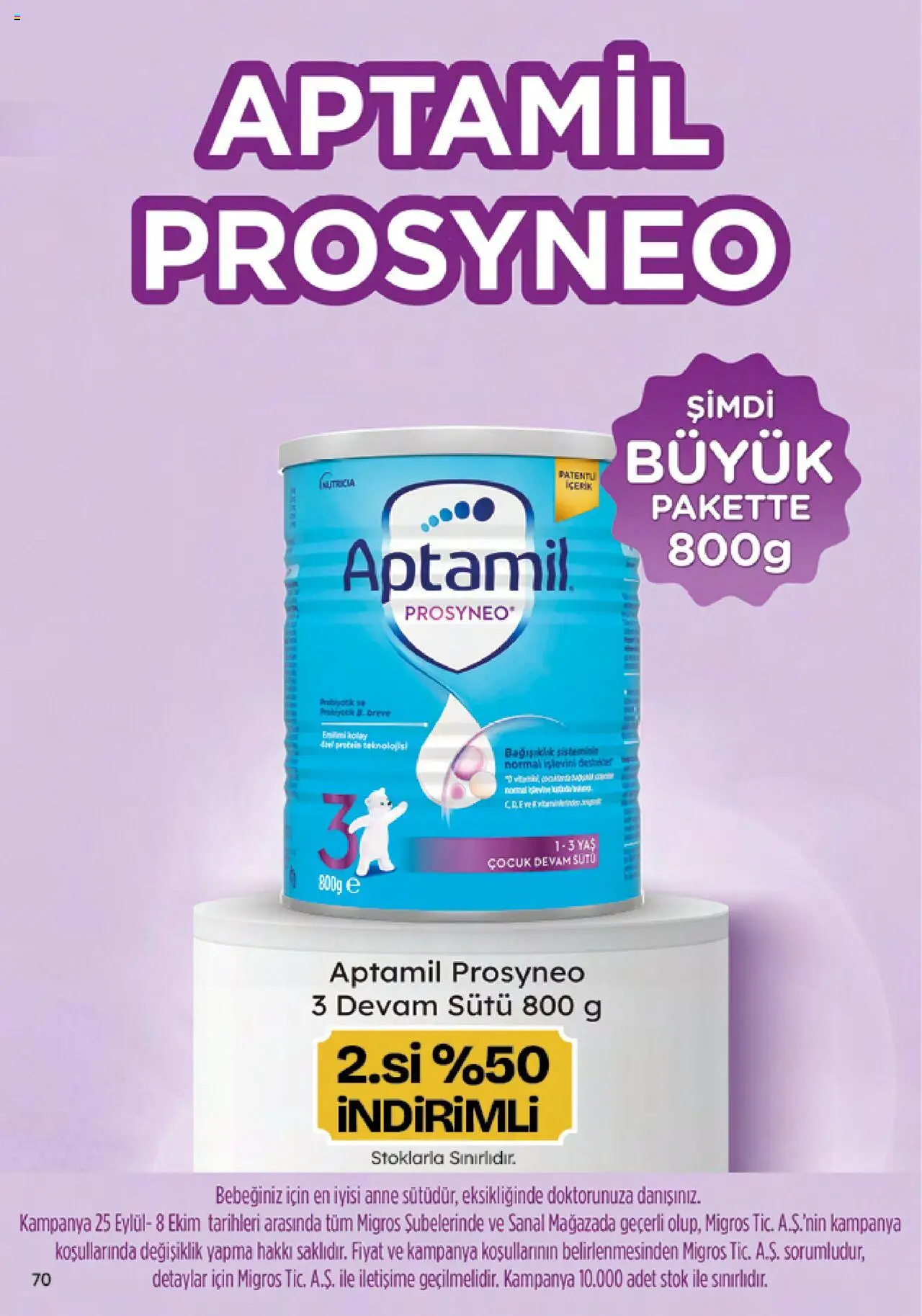 Migros Katalog - Migroskop - 25.09.2025 tarihinden itibaren geçerlidir | Sayfa: 70