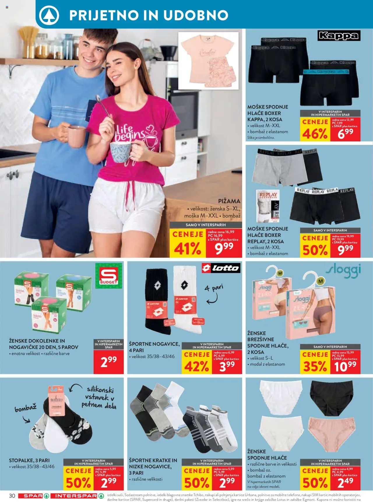 Spar katalog 26/25 │ velja od 26.06.2025 | Stran: 35 | Izdelki: Pižama, Hlace, Spodnje hlace