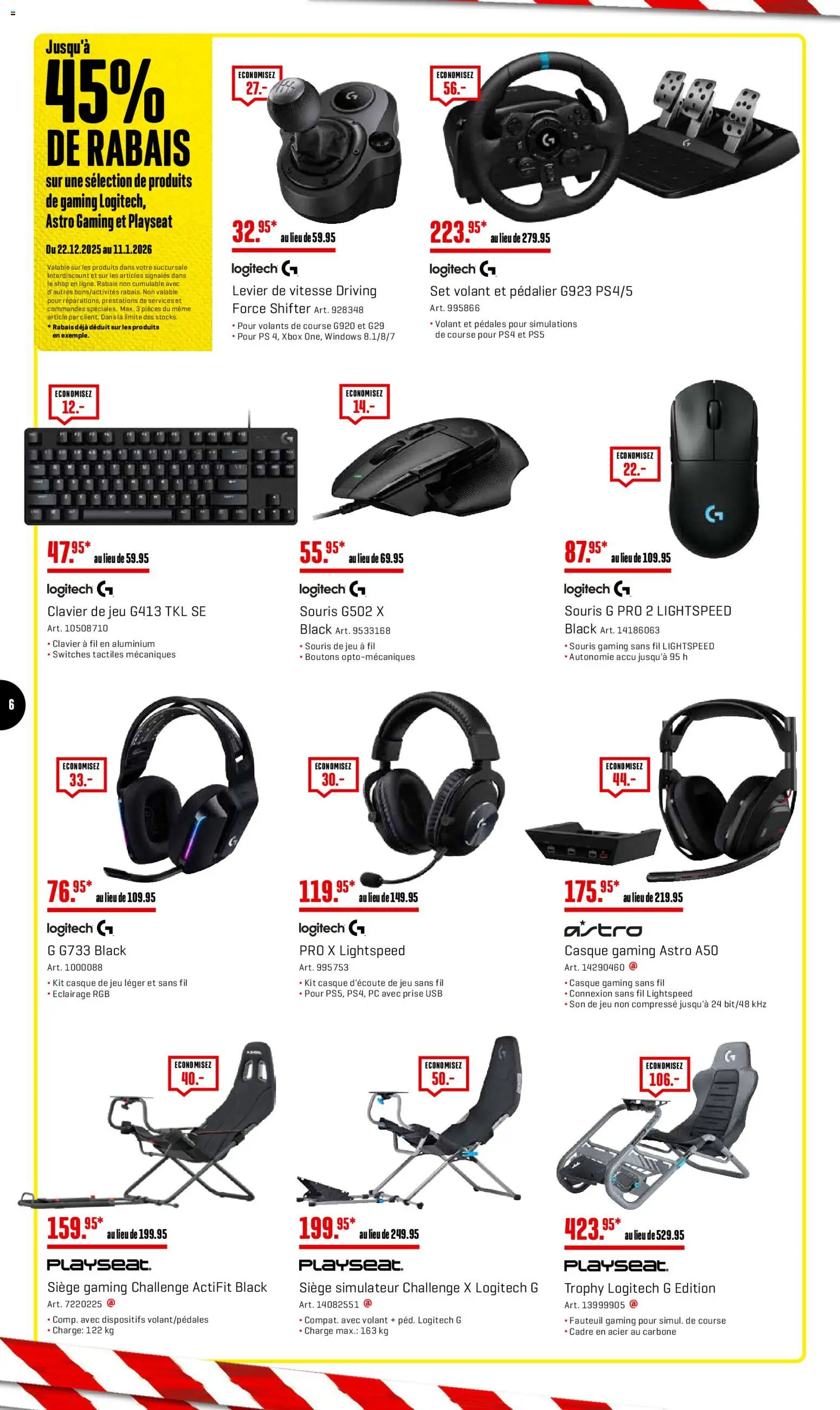 Interdiscount Aktionen Soldes – gültig ab 22.12.2025 | Seite: 6 | Produkte: Pc, Xbox, Usb