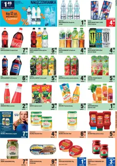 TomiMarkt Gazetka od 12.09.2025 | Strona: 5 | Produkty: Paprykarz szczeciński, Coca cola, Banan, Woda