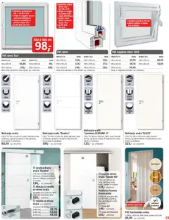 Bauhaus katalog akcije – veljaven od 18.03.2026 | Stran: 23 | Izdelki: Drsna vrata, Okno, Barva, Vrata
