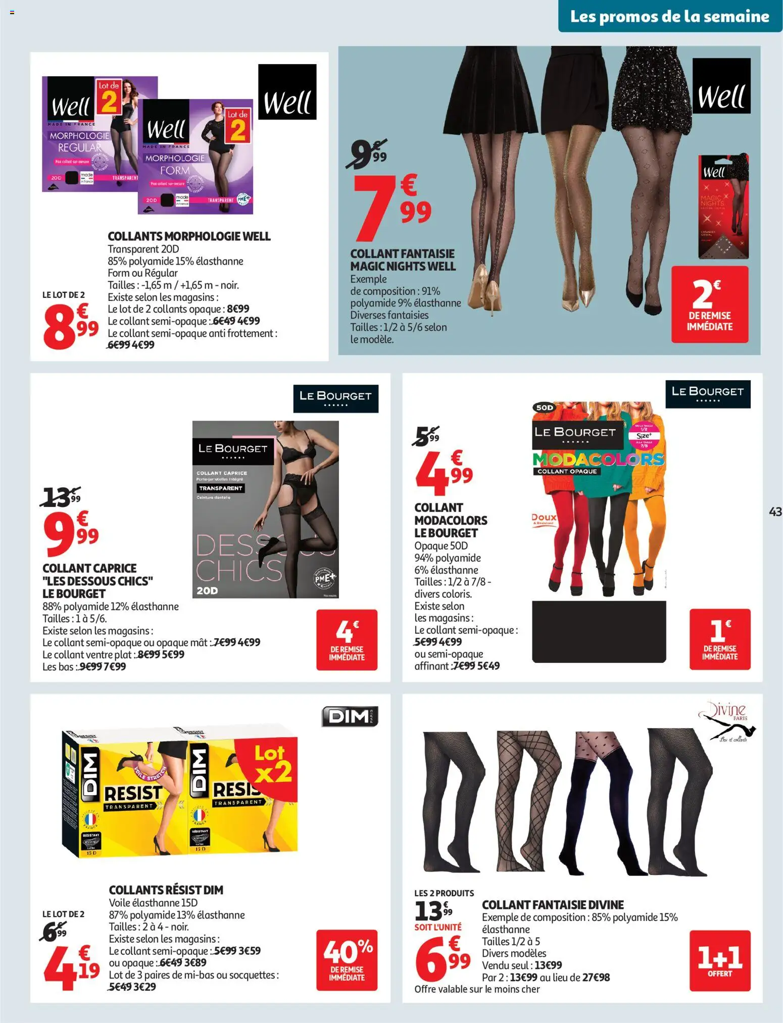 {H1} | Page: 43 | Produits: Ceinture, Collants