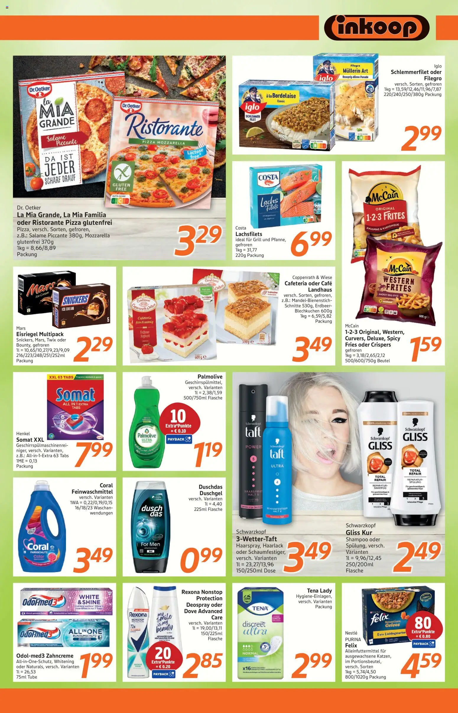 Inkoop Prospekt 	 – gültig ab 10.11.2025 | Seite: 6 | Produkte: Ristorante, Mozzarella, McCain, Twix