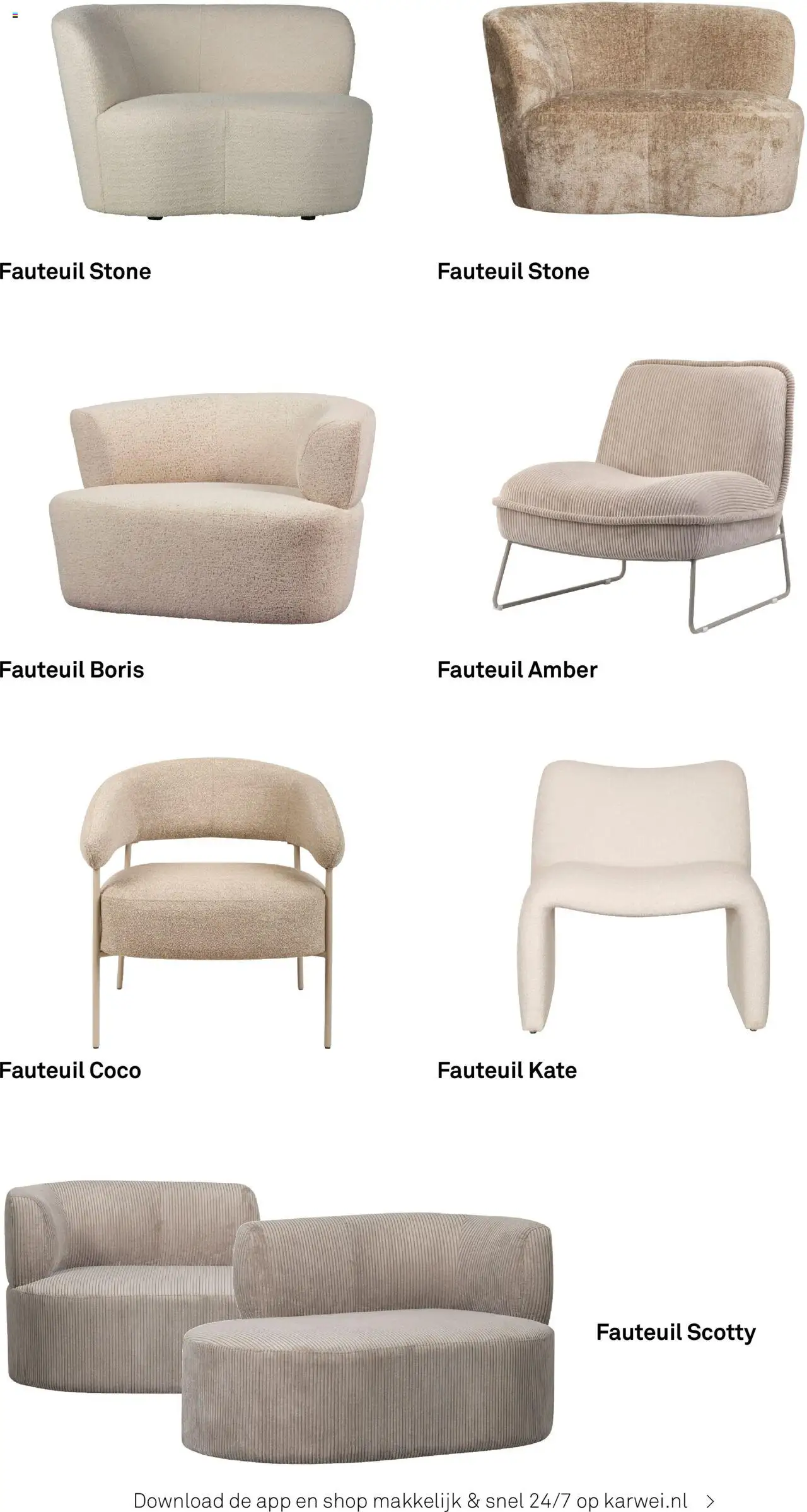  | Pagina: 19 | Producten: Fauteuil