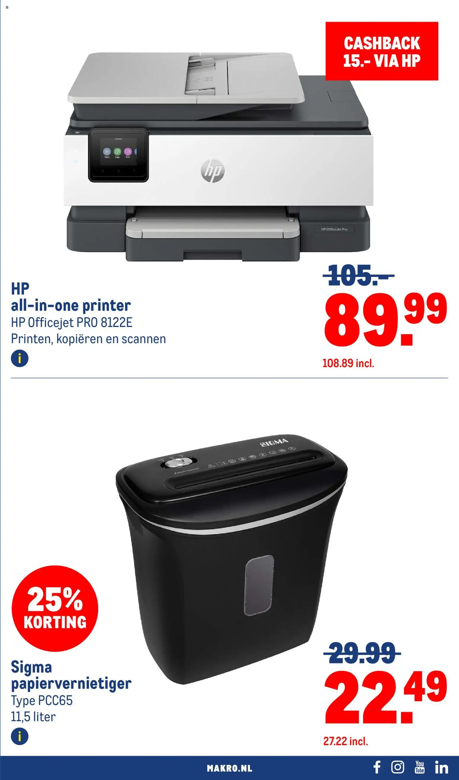 {H1} | Pagina: 73 | Producten: Printer