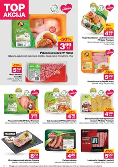 Mercator katalog akcije – veljaven od 22.01.2026 | Stran: 6 | Izdelki: Čevapčiči, Piščančja bedra, Zrezki, Grill