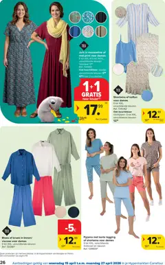 Carrefour folder week 16 - Voorbeeld van een folder van Carrefour, geldig van 15.04.2026 | Pagina: 26 | Producten: Jurk, Broek, Pyjama, Legging