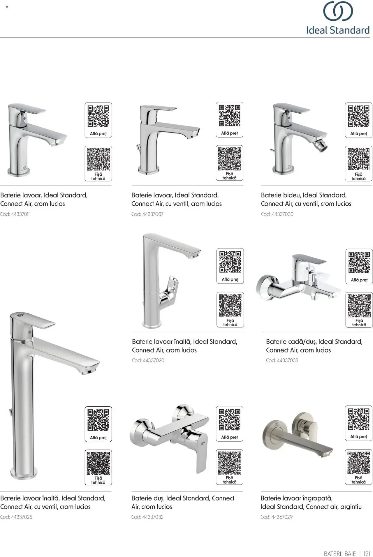 Catalog Romstal – valabil de la 25.11.2024 | Pagină: 121 | Produse: Lavoar, Baterie, Baterii
