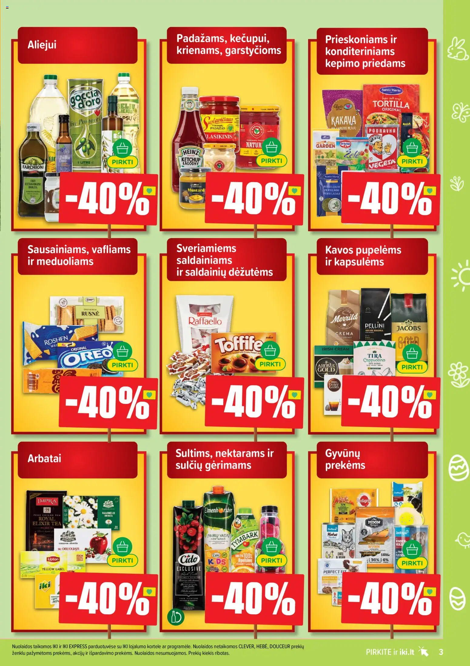 IKI akcijos nuo 23.03.2026 | Puslapis: 3 | Prekių: Arbata, Padažas