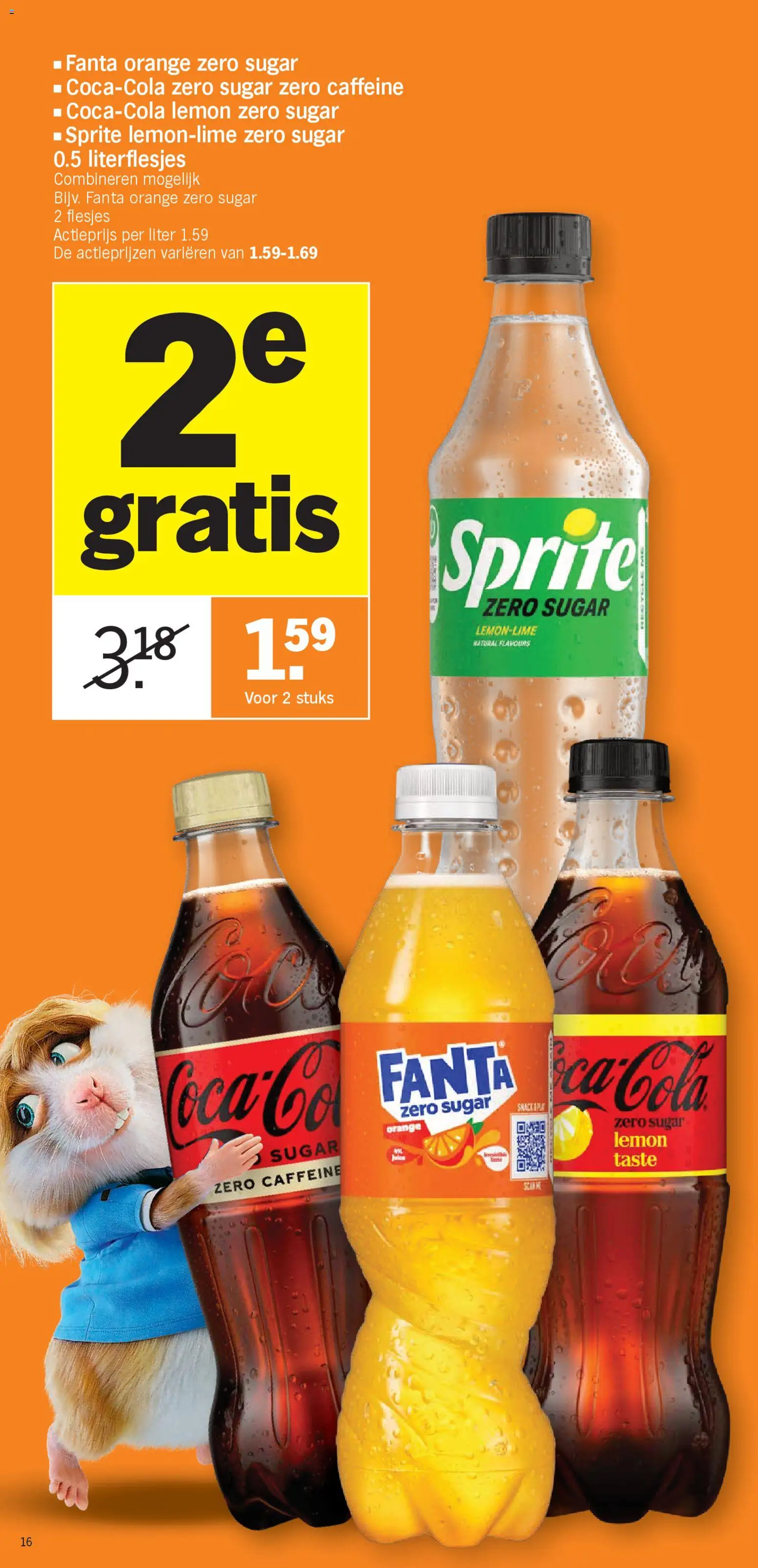 {H1} | Pagina: 16 | Producten: Író, Fanta, Sprite