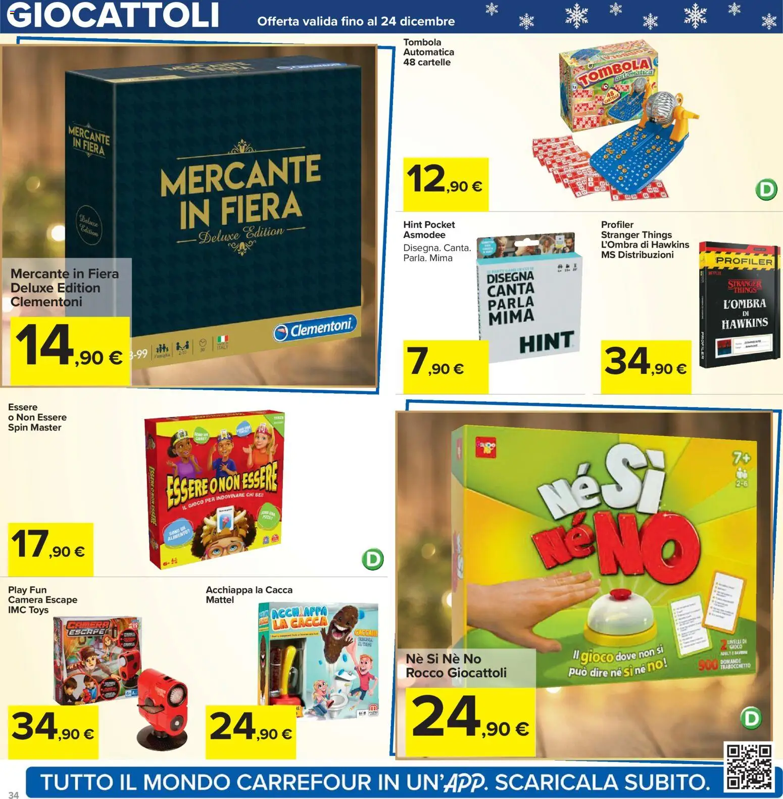 Volantino Carrefour del 02.12.2025 | Pagina: 34 | Prodotti: Gioco