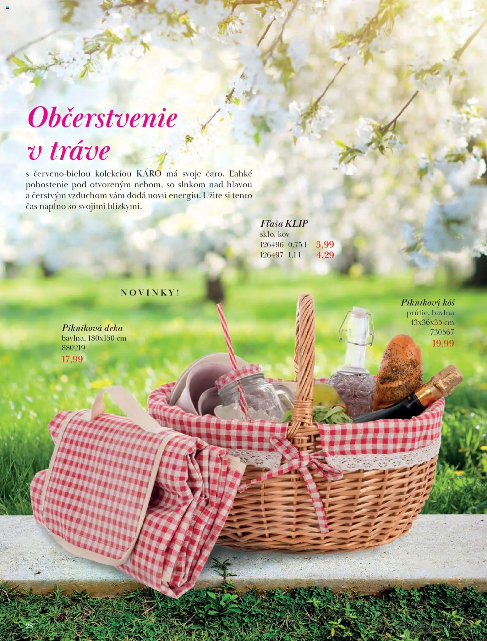 Nové Orion akcie – leták je platný od 09.03.2026 | Strana: 28 | Produkty: Kôš