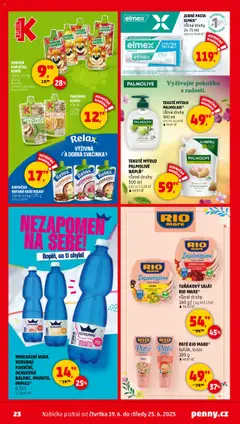 Penny Market leták - Čtvrtečník od 19.06.2025 | Strana: 23 | Produkty: Mýdlo, Elmex, Salát, Losos