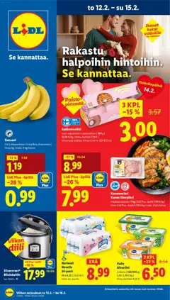 Lidl-mainoslehti voimassa 12.02.2026 alkaen