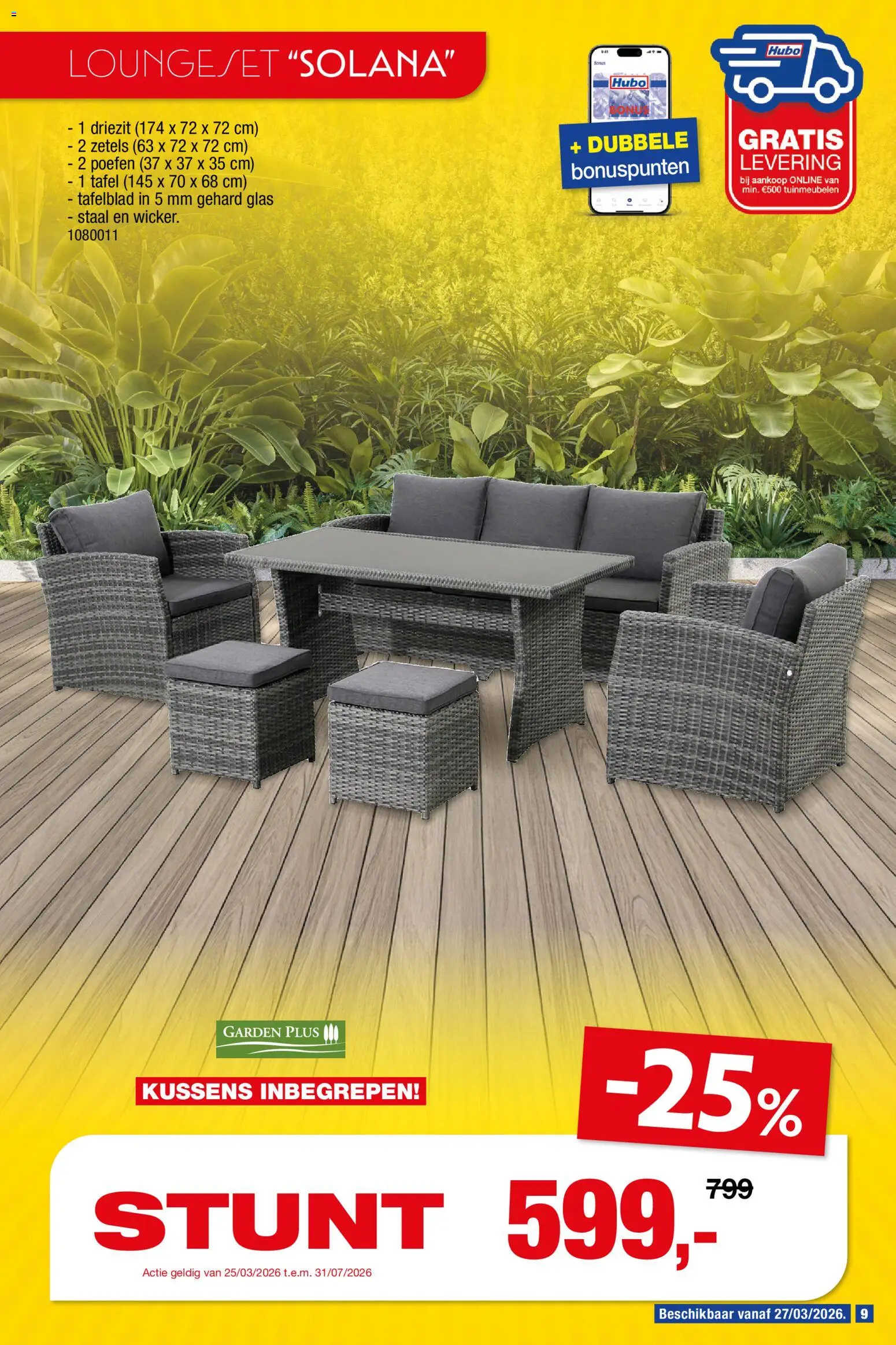 {H1} | Pagina: 9 | Producten: Kussens, Tafel