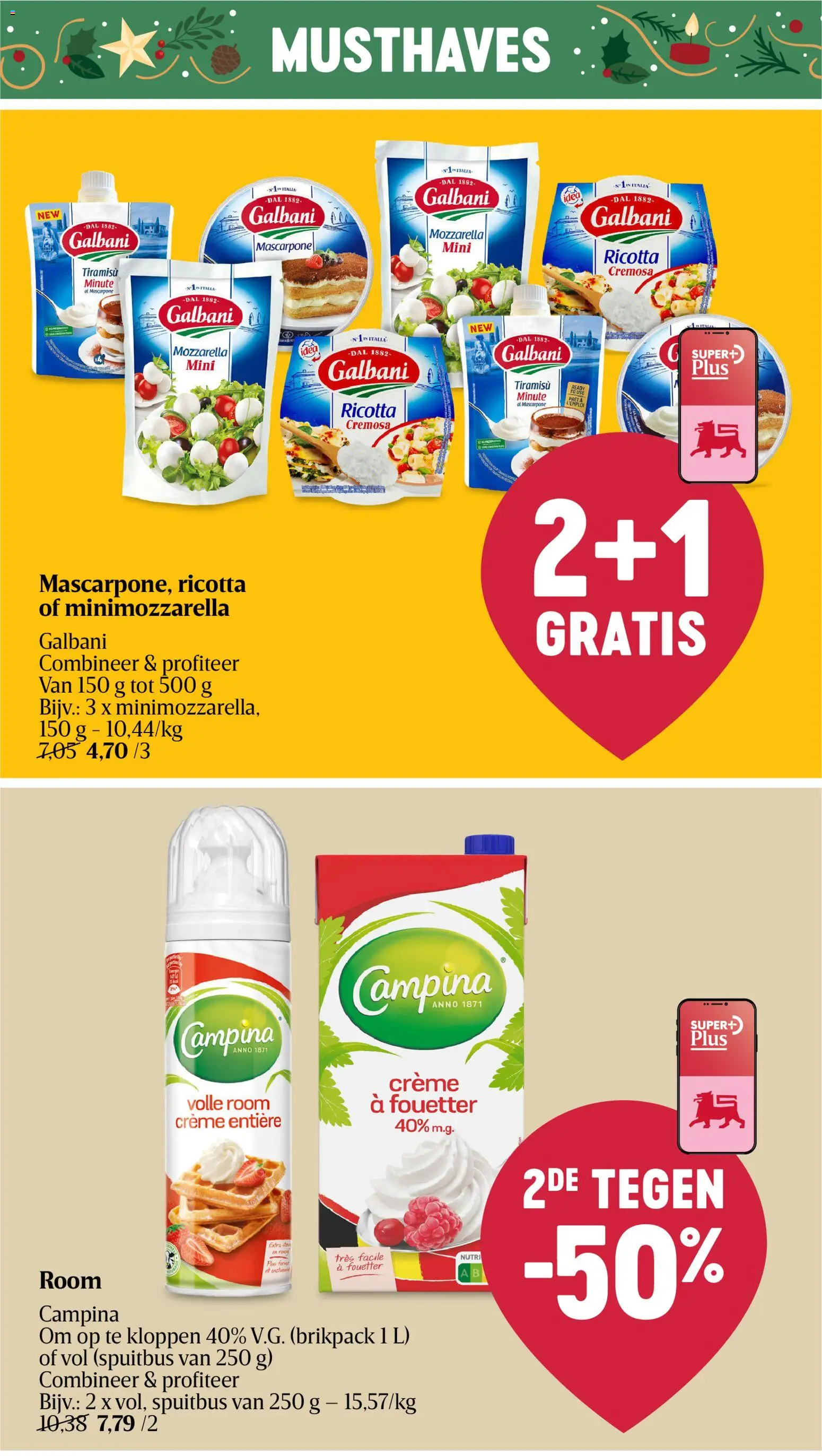 {H1} | Pagina: 23 | Producten: Koktelcseresznye, Room, Ricotta, Crème