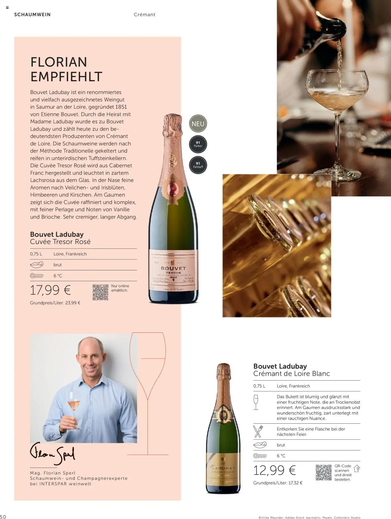 Interspar Weinwelt Magazin Ausgabe Herbst gültig ab 10.09.2025 | Seite: 50