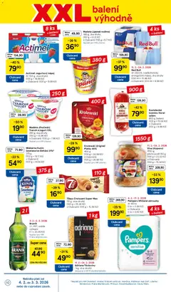 Náhled letáku Madeta Jihočeský Tvaroh a jogurt XXL, 250 g, dva druhy od 11.02.2026 | Strana: 10