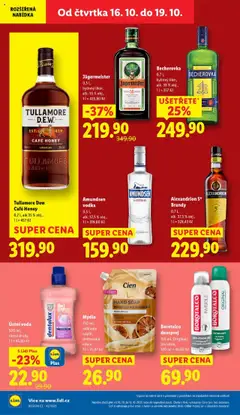 Náhled letáku Mýdlo, 750 ml, náhradní náplň, limitovaná edice, 1 l = 35,87 Kč od 16.10.2025 | Strana: 20